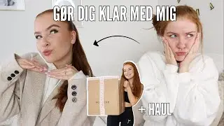 GØR DIG KLAR MED MIG - MAKUEP, HÅR & OUTFIT + Nelly.com haul ♡ Amalie Sode