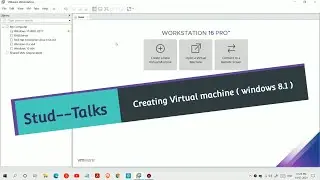 How to create a virtual machine using VMware????