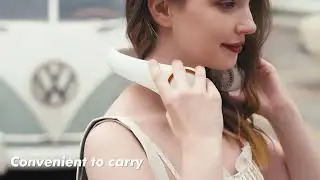 Neck Fan Portable Personal Neck Cooling Rechargeable Bladeless Fan