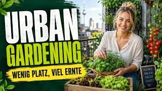Urban gardening in small spaces: This is how it really works