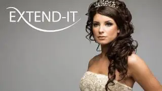 How to do a bridal look with Extend-it clip-in extensions pt 1/2