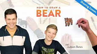 How to Draw a Bear - Keilen Corner Drawing Lesson