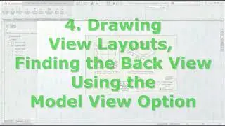 43, Online SolidWorks - Drawings Part 3: View Layouts, Like Windows to View Your Model