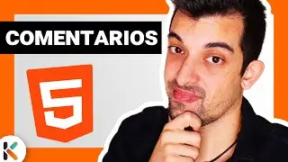 🧡 Cómo agregar COMENTARIOS en HTML [Curso de HTML desde cero]