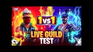 1 VS 1 Guild Test Custom Live With AVINASH FREE FIRE 🔥 -Free Fire Live