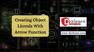 Creating Object Literals With Arrow Function