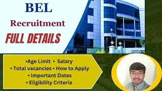 Bharat Electronics limited ( BEL) Notification 2024 Full Details #job #trendingshorts #treanding