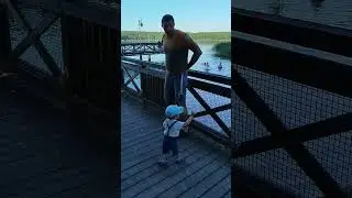 Тимка в поисках новых приключений: озеро Kierskie,  Molo w Chybach!