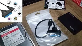 Adaptador Sata III para USB 3.0 - Como Utilizar SSD/HD Externo - SSD ou HD SATA III para USB 3.0