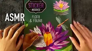 2 hours of sticker book ASMR with clicky whispers