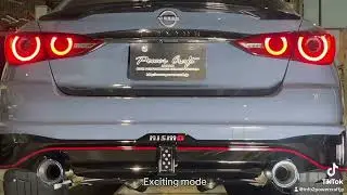 Power craft Nissan V37skyline Hybrid Exhaust System