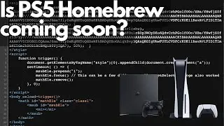 Is PS5 homebrew coming soon?