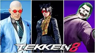 Tekken 8 - 10 Batman Villain Character Customizations #tekken #tekken8