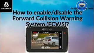How to enable/disable the Forward Collision Warning System FCWS?