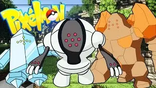 REGIGIGAS IS OP LEGENDARY (Pokemon Stadium Minigame) | Minecraft - Pixelmon Mod Battle | JeromeASF