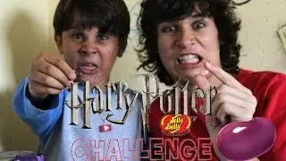 Reto de las grageas de todos los sabores | Bertie Botts Beans Challenge  |  Piojo y Pesmemo