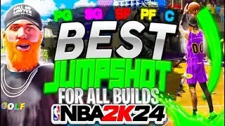 NBA 2K24 Best JUMPSHOTS For All BUILDS! BEST Jumpshot 2K24