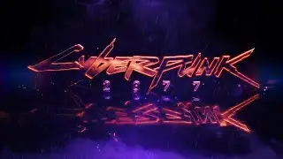 Cyberpunk 2077 3D Logo (AE Template)
