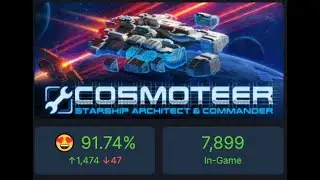 Amazing Space Simulator Game | Cosmoteer: Starship Architect & Commander Review | Explosive Launch
