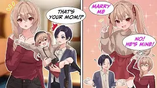 [Manga Dub] I helped a little girl get home... Her mother was the pretty woman at work [RomCom]
