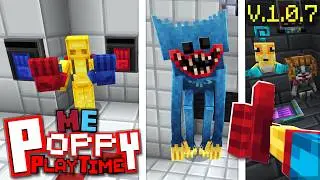 Me Poppy Playtime v1.0.7 New Scanners & Hand Animations! Addon Minecraft
