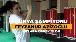 Kız çocuğu kick boks yapamaz diyenlere aldırmadı, dünya şampiyonu oldu