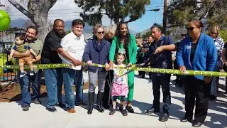 Lucinda Garcia Park Rededication Ceremony