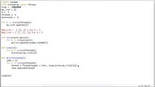 Benchmarking Parallel Programming - Multithreading