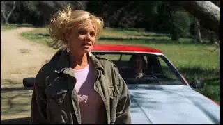 Woman Kicks Boots Off to Fight Off Bountyhunter in Socks (TV Scene) [White Socks]