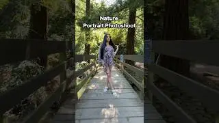 Outdoor nature photoshoot #streetportrait