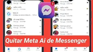 Cómo eliminar Meta Ai de Messenger 2024 Eliminar Messenger Meta Ai Chat Messenger Meta Ai Eliminar