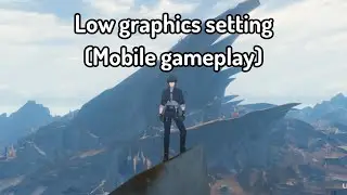 Wuthering waves on low graphics setting | Mobile gameplay (IPhone XR)