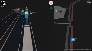 ETS2LA (Full Self Driving) Navigation Preview #2