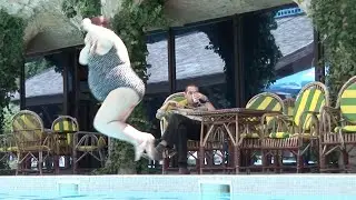 Толстушки на отдыхе Угарные приколы Best Pranks Ever 