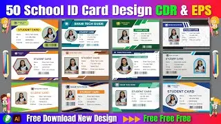 School ID Card CDR File Free Download | ID Card CDR File Free Download 