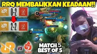 RRQ HOSHI vs AURA FIRE Game 5 | Playoffs MPL ID S10