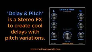 Delay&Pitch (Free VST/AU)