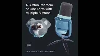 A Button Per form or One Form with Multiple Buttons