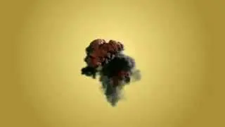 Explosion simulation test (Houdini)