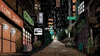 Leaf Beach. - Rain