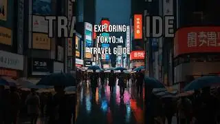 Exploring Tokyo: A Travel Guide