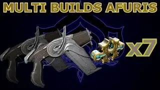 WARFRAME MULTI BUILD AFURIS 7 formas U19.0.6