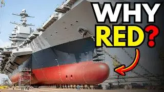 Why Are SHIPS Painted RED Below the Waterline?