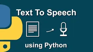 TEXT TO SPEECH USING PYTHON | Convert Text to Speech -gTTS(Google Text to Speech)