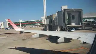 Colocación de la manga en el Aeropuerto de Ezeiza