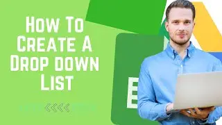 How to create drop down list in Google Sheet