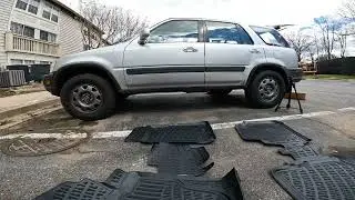 New mats for my Wife's CRV 2001 #shorts