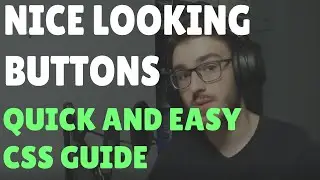Easy, Nice Looking Buttons With CSS