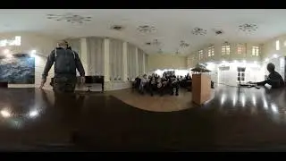 Часть лекции о Подземной Москве в Центральном ВООПИиКе в 360!