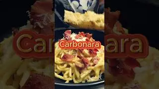 How to make an Easy Carbonara Pasta! 🍝 ✅ #carbonara #pasta #recipeoftheday